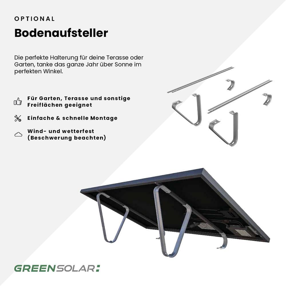 Bodenaufsteller für 1 Modul