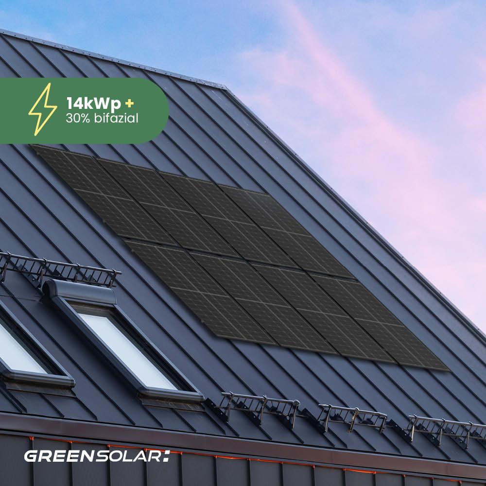 Solaranlage Universaldach 14kWp