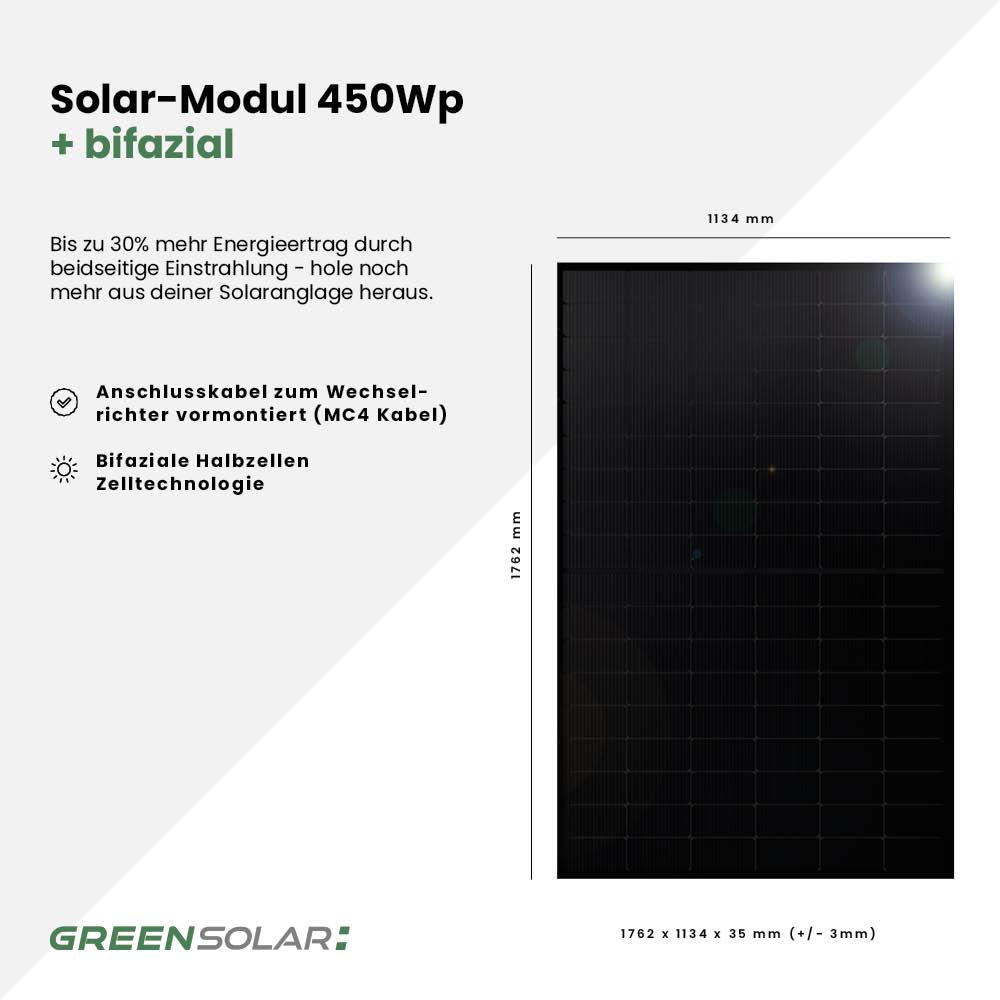 Solaranlage Ziegeldach 4kWp