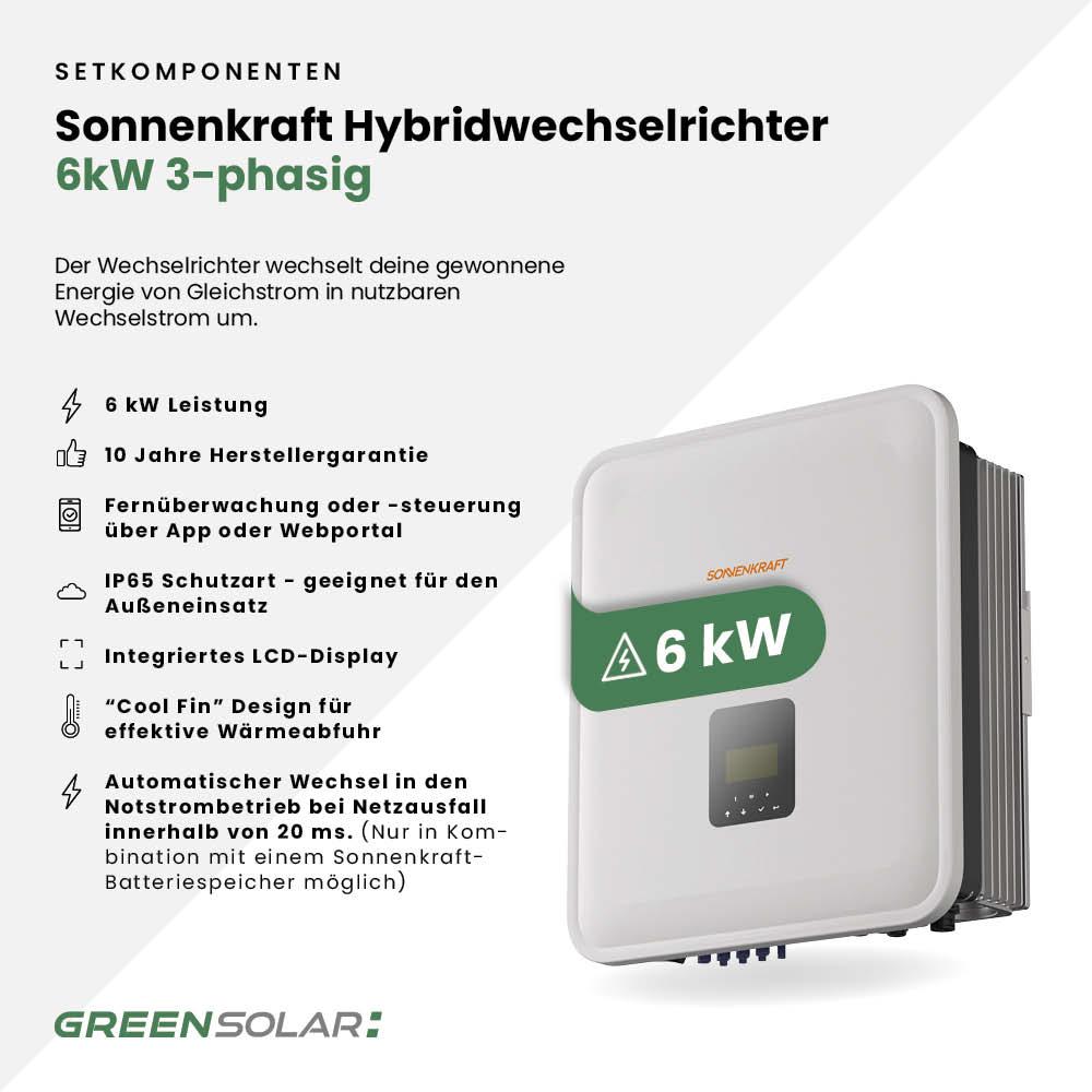 Solaranlage Ziegeldach 4kWp