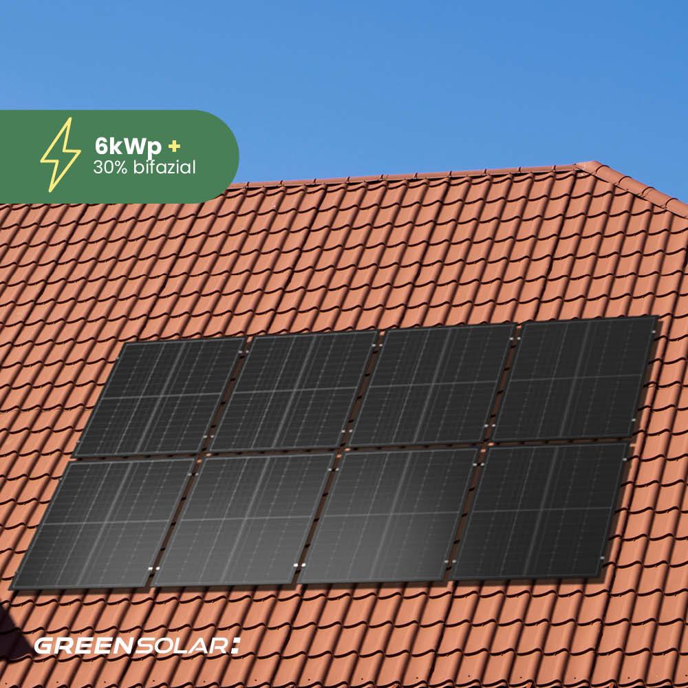 Solaranlage Ziegeldach 6kWp