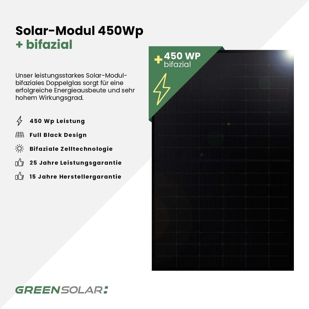 Solaranlage Ziegeldach 8kWp