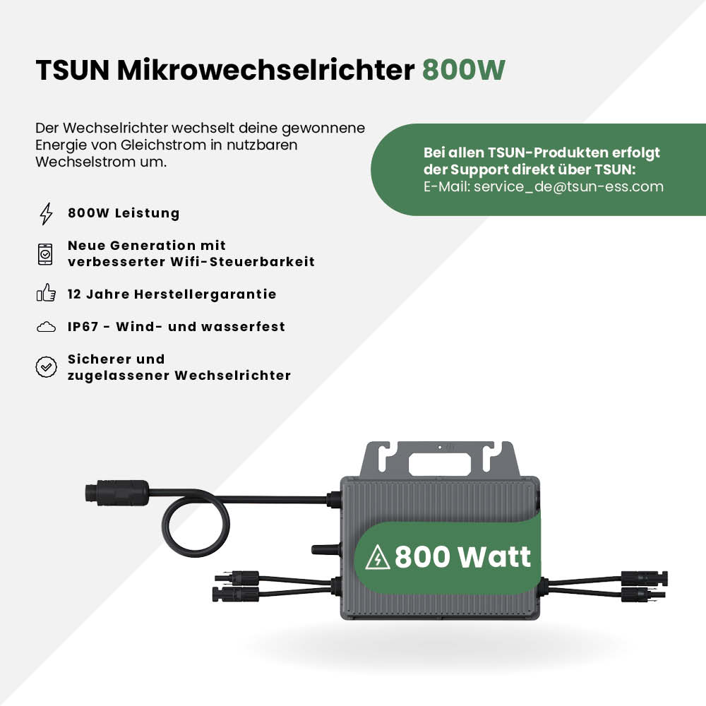 Balkonkraftwerk Flex 800Wp