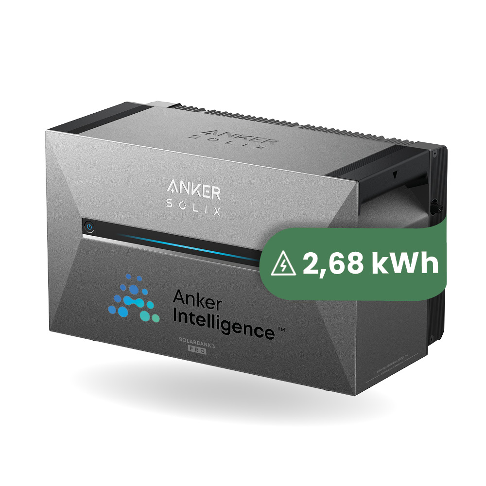 Balkonkraftwerkspeicher Anker SOLIX Solarbank 3 E2700 Pro