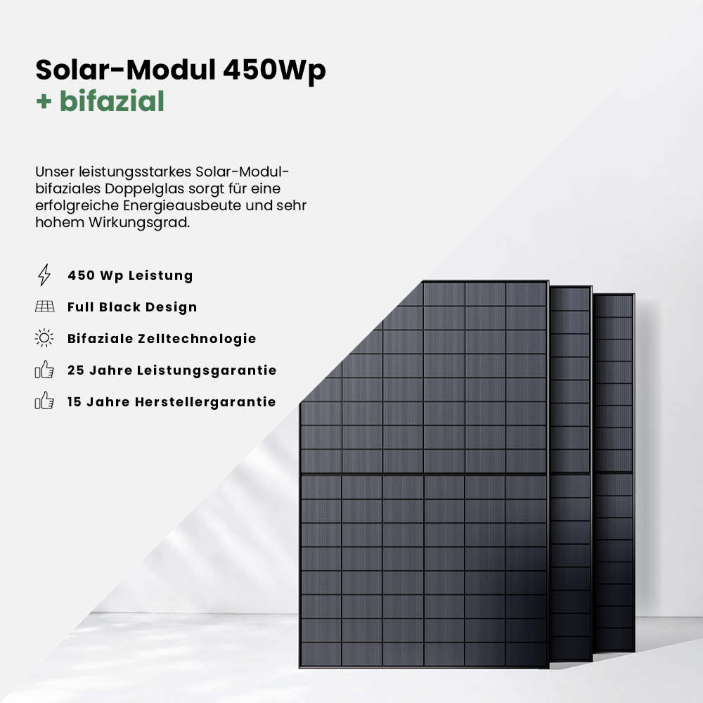 Balkonkraftwerk 450Wp