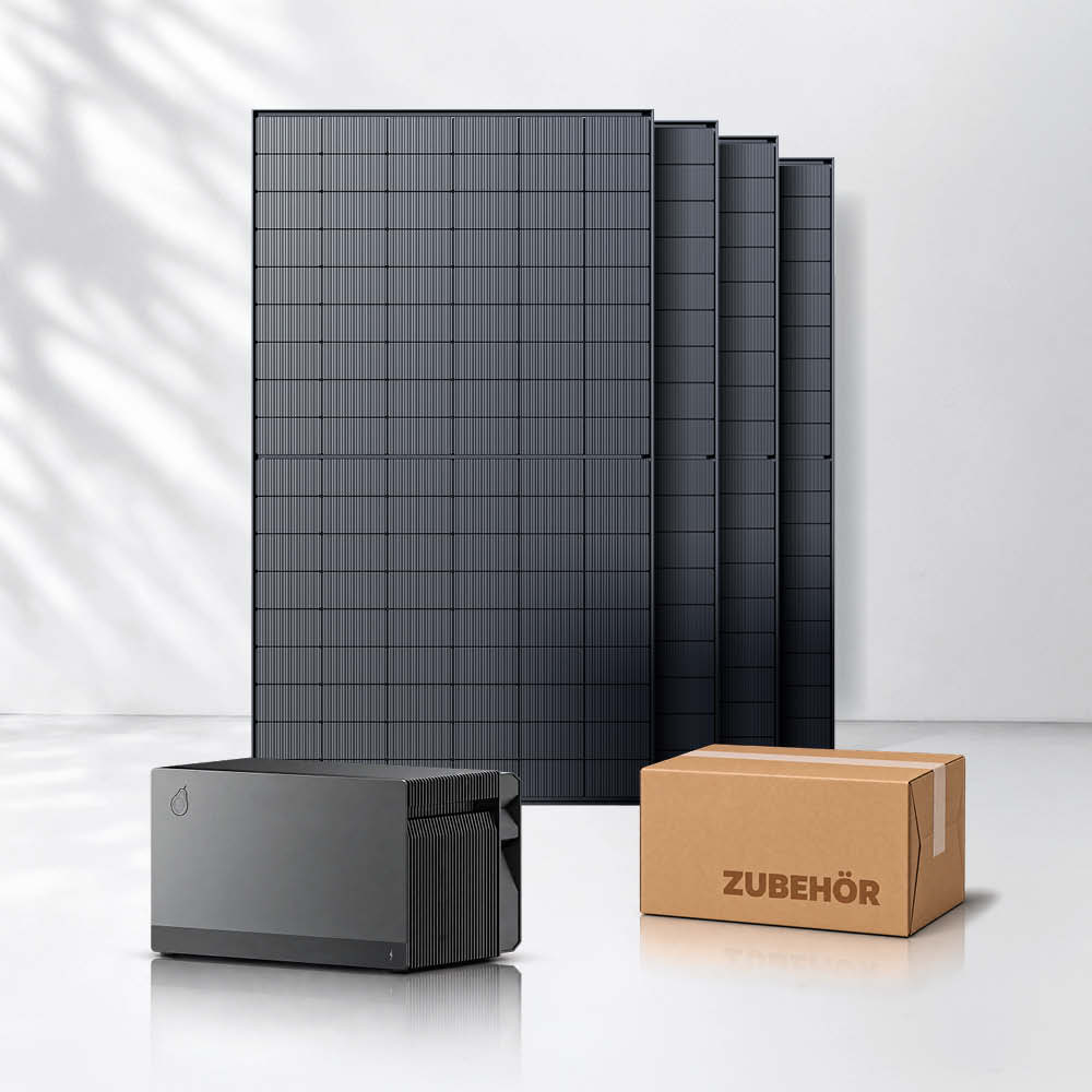 Balkonkraftwerk 2000Wp mit Avocado-Speicher 2,11kWh